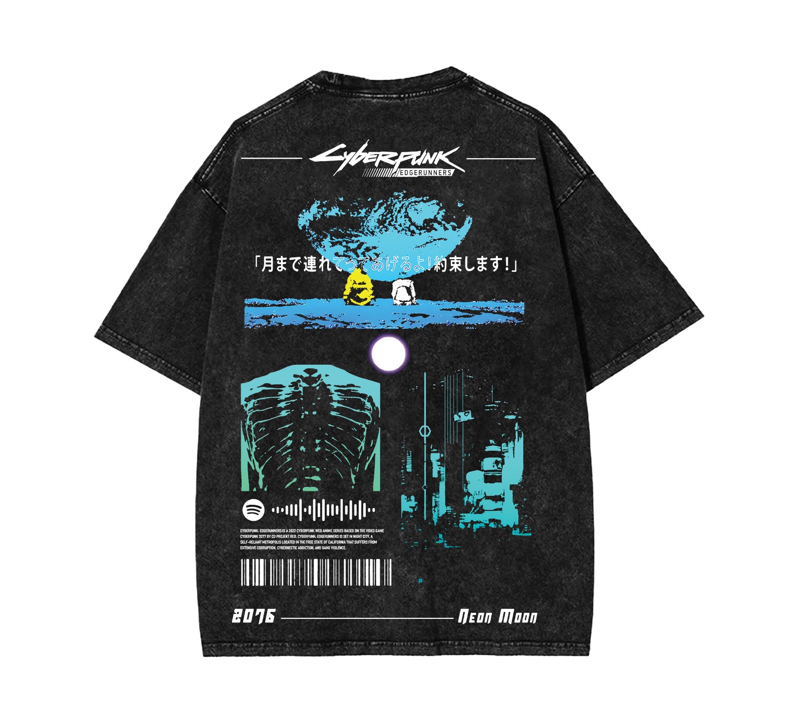 Retro David x Lucyna Cyberpunk Wash Tshirts [TPR] - Image 3
